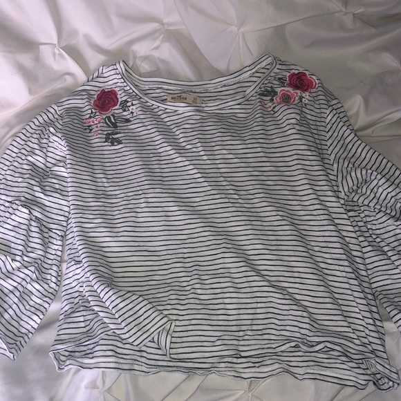hollister striped shirt women's